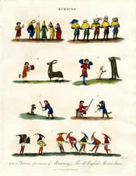 Historiska avbildningar av Mummery