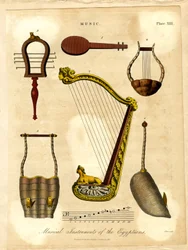 Egyptiernas musikinstrument