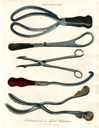 Obstetriska instrument som används vid svår förlossning