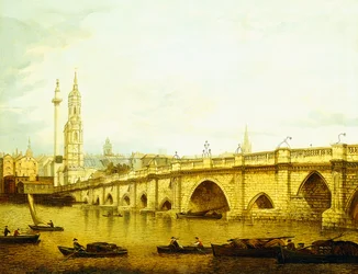 Utsikt över London Bridge,