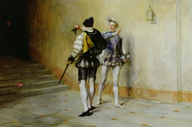 The Commencement of the Quarrel (olja på duk)