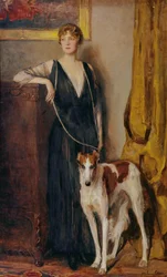 Grevinnan Kitty von Schönborn-Buchheim 1885-1946, blivande friherrinna de Rothschild, 1916.