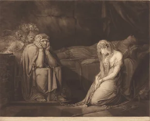 Belisane och Parcival under Urmas förtrollning, 1782.