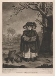 Lady Caroline Montagu som "Winter"
