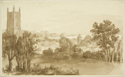Portbury Church och Posset Point