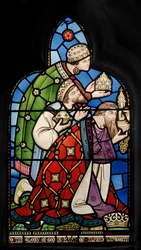 Three Magi, 1861 (målat glas)