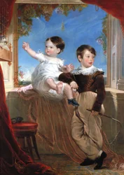 "John Strange Williams och Sarah Ann Williams", 1830.