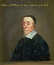 Porträtt av William Harvey (1578-1657)
