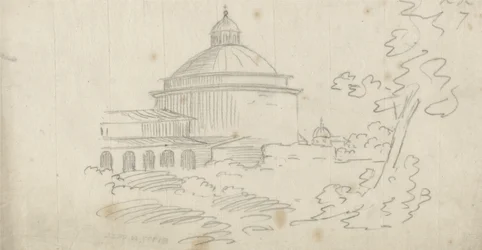 Ariccia (grafit på papper)