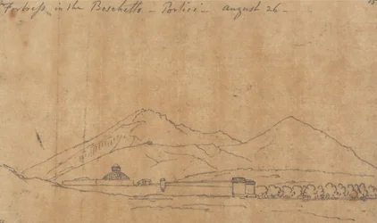 Fästningen i Boschetto, Portici, 26 augusti