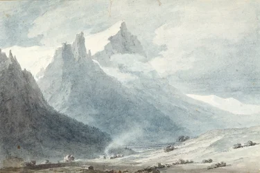 I kantonen Unterwalden (akvarell på papper)