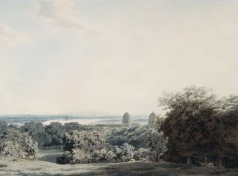 London från Greenwich Hill,