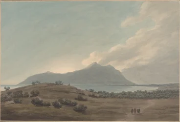 Mount Circe vid solnedgången