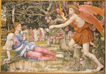 Kärleken och flickan, 1877