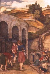 Träkolstjuvarna (tempera)
