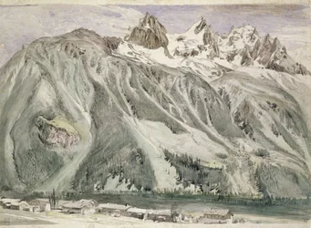 Aiguilles av Chamonix, 1849