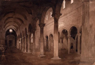 Interiör i San Frediano, Lucca