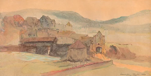 Rheinfelden-bron, 1858