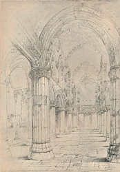 Roslin kapell, 1838