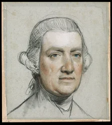 Nevil Maskelyne (1732 -1811), ca 1776 (krita på papper)