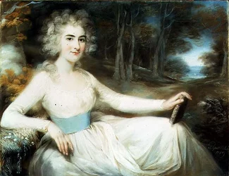 Porträtt av Miss Harriet Read