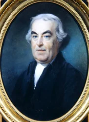 Reverend G. Wollaston (pastell)