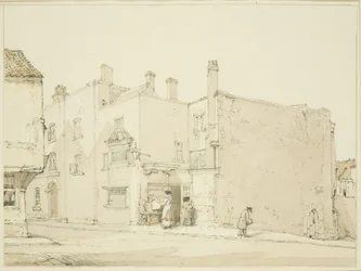 Framför Newgate, Narrow Wine Street