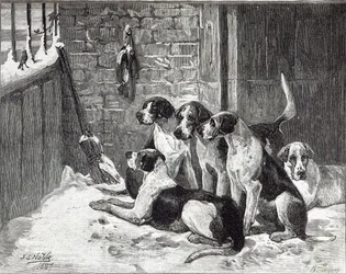 En julsaga, från "Leisure Hour", 1888