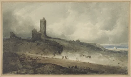 Aberystwyth Castle (w/c på papper)
