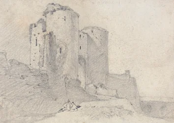 Beeston Castle, Cheshire: Ingång till slottet