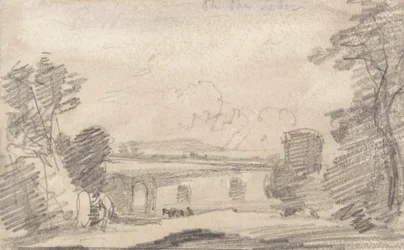 Bridge and Ruin, efter Richard Wilson; På Tibern