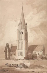 Douvres kyrka, Normandie