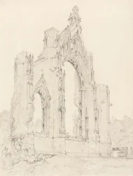 East End av Howden Church, Yorkshire