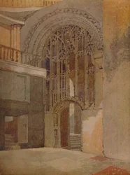 I Norwich Cathedral, 1923