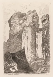 Liber Studiorum: Raglan Castle, Monmouthshire