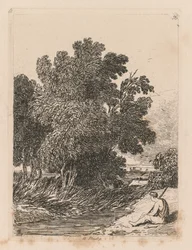 Studiebok: Platta 16, A Study, 1838