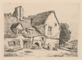Liber Studiorum: Plate 38, View at Deptford, 1838