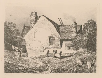 Liber Studiorum: Plate 39, View at Ashdted, Surrey, 1838.