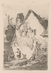 Liber Studiorum: Plate 40, Lakenham, nära Norwich