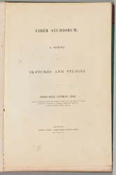 Studiebok: Titelsida, 1838