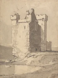 Loch Ranza Castle, Isle of Arran, Skottland