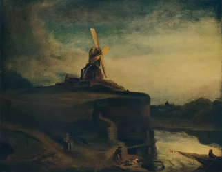 Den gamla kvarnen, 1800-talet, 1913