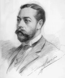 George Frederick Ernest Albert King George V, 1910.