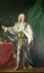 Porträtt av kung George II, 1758