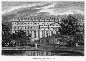 Hampton Court Palace, London, 1814.
