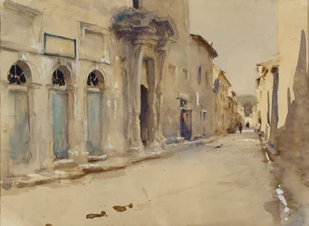 En gata i Spanien, c1880-talet