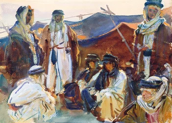 Beduinläger, 1905-06 (wc på papper)