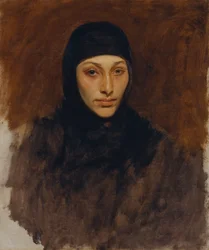Egyptisk kvinna, 1890-91