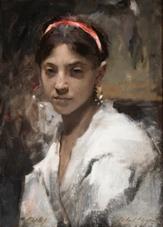 Capri-flickans huvud, 1878
