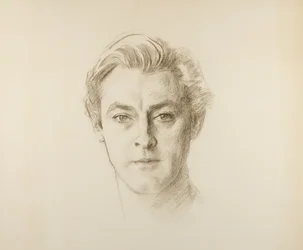 John Barrymore, 1923 (krita på papper)